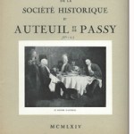 Bulletin n° 123 de la Société d'Histoire d'Auteuil et de Passy