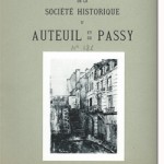 Bulletin n° 126 de la Société d'Histoire d'Auteuil et de Passy