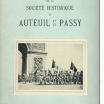 Bulletin n° 127 de la Société d'Histoire d'Auteuil et de Passy
