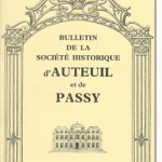Bulletin n° 134 de la Société d'Histoire d'Auteuil et de Passy