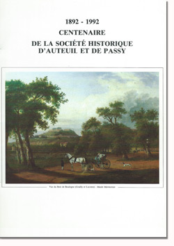 Bulletin n° 135  de la Société d'Histoire d'Auteuil et de Passy