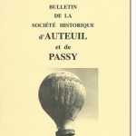 Bulletin n° 138 de la Société d'Histoire d'Auteuil et de Passy