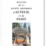 Bulletin n° 141 de la Société d'Histoire d'Auteuil et de Passy