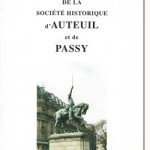 Bulletin n° 144 de la Société Historique d'Auteuil et de Passy