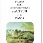 Bulletin n° 145 de la Société Historique d'Auteuil et de Passy