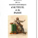 Bulletin n°154 de la Société Historique d'Auteuil et de Passy