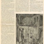 Souterrain de Passy. Travail de la glaise (février 1898).