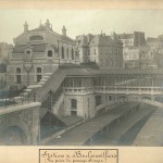 Station de Boulainvilliers. Vue prise du passage Singer.