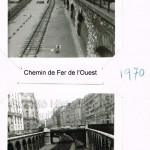 Chemin de fer de l'Ouest en 1970.