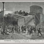 Auteuil - L'accident du Chemin de Fer de Ceinture (1876 ?).