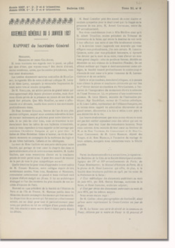 Bulletin n°111 de la Société d'Histoire d'Auteuil et de Passy