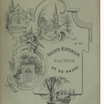 Bulletin n° 25 de la Société d'Histoire d'Auteuil et de Passy