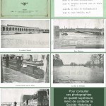 "Le Viaduc d'Auteuil." / "Le pont Mirabeau." / "Tramway passant quai de Passy." / Le bois de Boulogne." / "Quai Debilly." In Inondations de Janvier 1910, Paris et ses environs. Don de Mlle Armelin, Album n°1. Paris, A. Taride éditeur.