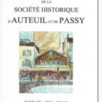 Bulletin n° 160 de la Société d'Histoire d'Auteuil et de Passy