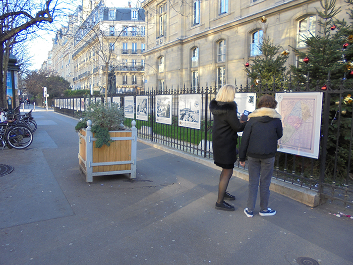 Exposition de photos sur les grilles de la mairie du 16 arrondissement de Paris - 2019-2020